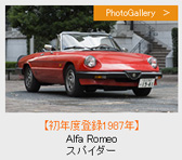  【初年度登録1987年】Alfa Romeoスパイダー